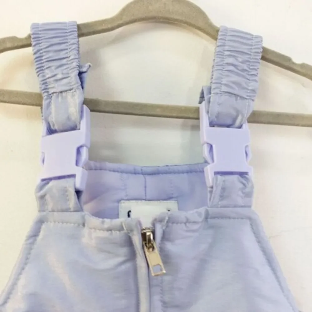 Blue Ski Bibs Overall Toddler 18M Pastel OSHKOSH Puffer Snowsuit Gorp Periwinkle